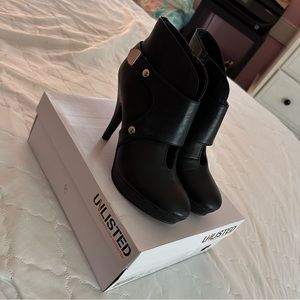 Unlisted Black Women’s Booties